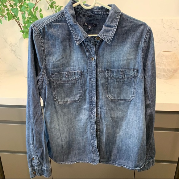 GAP Tops - Gap Denim size large